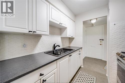 111 Riverside Drive Unit# 312, Windsor, ON - Indoor Photo Showing Kitchen