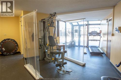 111 Riverside Drive Unit# 312, Windsor, ON - Indoor Photo Showing Gym Room