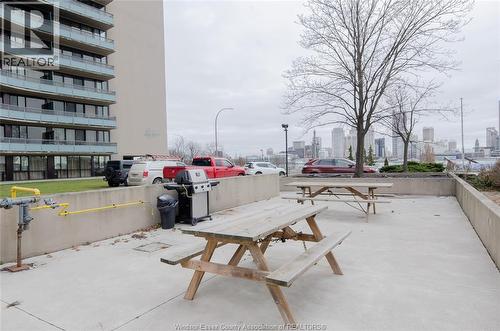 111 Riverside Drive Unit# 312, Windsor, ON - Outdoor With Balcony