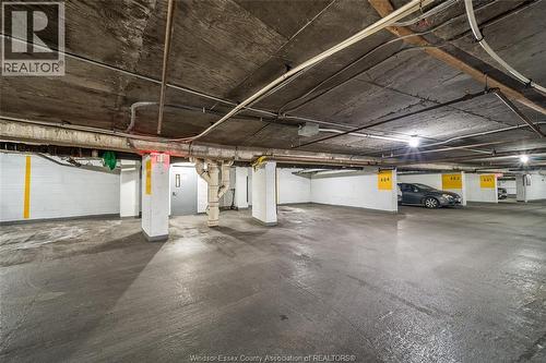 111 Riverside Drive Unit# 312, Windsor, ON - Indoor Photo Showing Garage