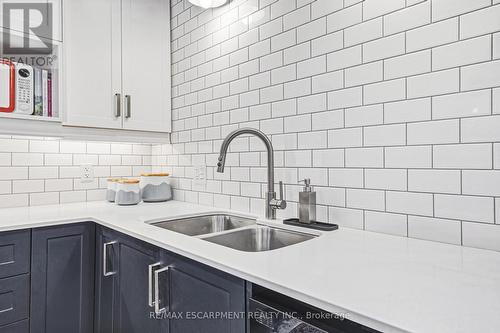 153 Elgin Street, Hamilton, ON - Indoor Photo Showing Kitchen With Double Sink With Upgraded Kitchen