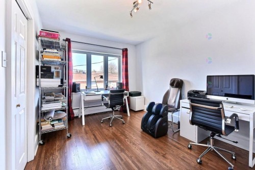 Bedroom - 183 Av. Trenton, Mont-Royal, QC - Indoor Photo Showing Office