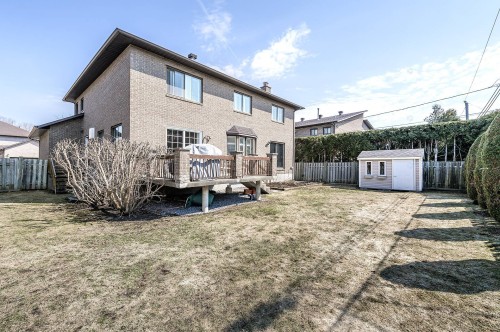 Cour - 114 Rue Ryan, Dollard-Des-Ormeaux, QC - Outdoor With Deck Patio Veranda With Exterior