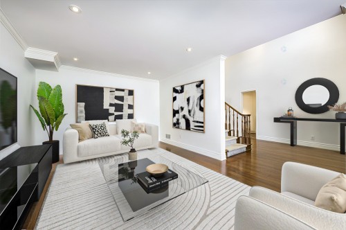 Salon - 114 Rue Ryan, Dollard-Des-Ormeaux, QC - Indoor Photo Showing Living Room