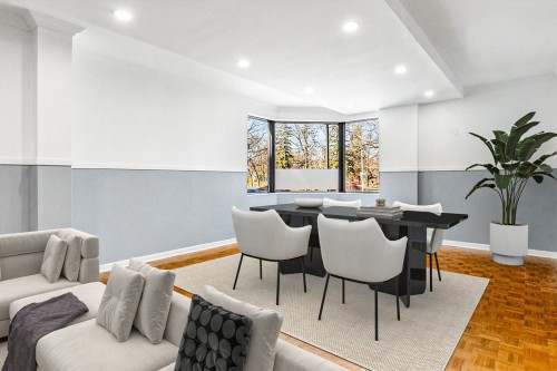 Dining Room - 104-5700 Av. Rembrandt, Côte-Saint-Luc, QC - Indoor Photo Showing Dining Room