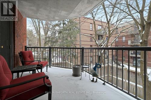 Balcony - 202 - 939 North River Road, Ottawa, ON - Outdoor With Exterior