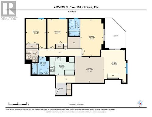iGuide Floor Plan - 202 - 939 North River Road, Ottawa, ON - Other