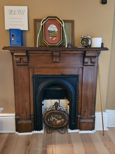 51 Nassau Street, Oshawa, ON - Indoor With Fireplace