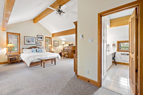 Chambre à coucher principale - 177 Rue Cachée, Mont-Tremblant, QC 