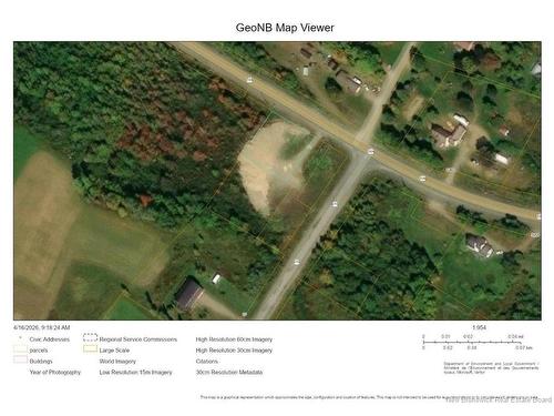 Lot 4-2026 Route 104, Upper Hainesville, NB 