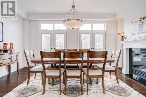 1842 Pagehurst Avenue, Mississauga, ON - Indoor Photo Showing Dining Room With Fireplace