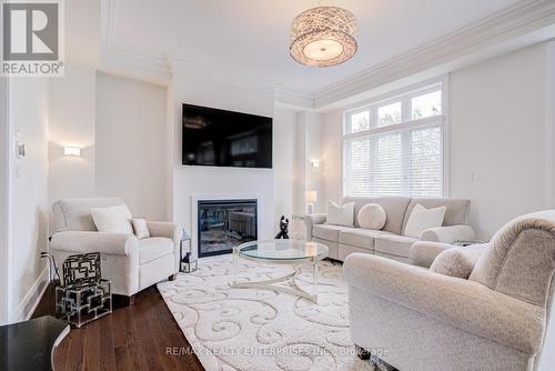 1842 Pagehurst Avenue, Mississauga, ON - Indoor Photo Showing Living Room With Fireplace