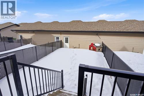 5414 Mitchinson Way, Regina, SK - Outdoor With Deck Patio Veranda With Exterior