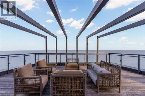 2060 Lakeshore Road Unit# 308, Burlington, ON - Outdoor With Body Of Water With Deck Patio Veranda With View With Exterior