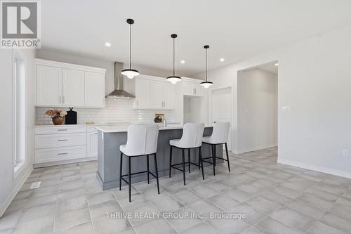 64 Basil Crescent, Middlesex Centre (Ilderton), ON - Indoor Photo Showing Kitchen With Upgraded Kitchen