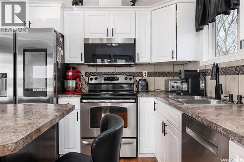 130 Marine Drive, South Lake, SK - Indoor Photo Showing Kitchen With Double Sink