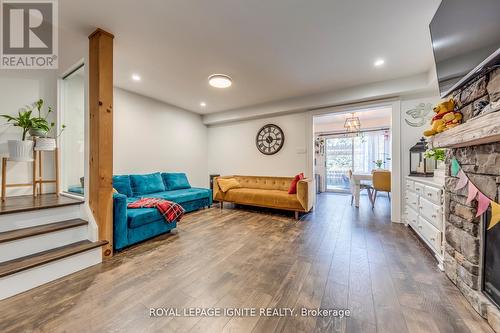 5637 Evelyn Lane, Burlington, ON - Indoor With Fireplace