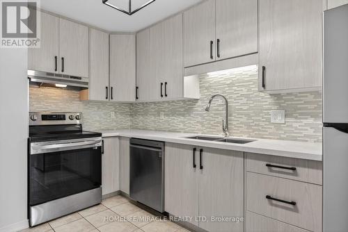 32 - 36 Champlain Crescent, Peterborough, ON - Indoor Photo Showing Kitchen With Double Sink With Upgraded Kitchen