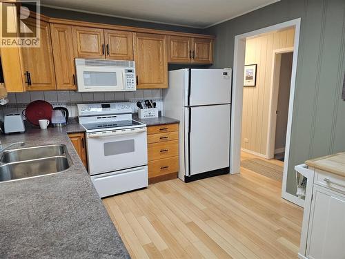 301 5Th Street Nw, Nakusp, BC - Indoor Photo Showing Kitchen With Double Sink