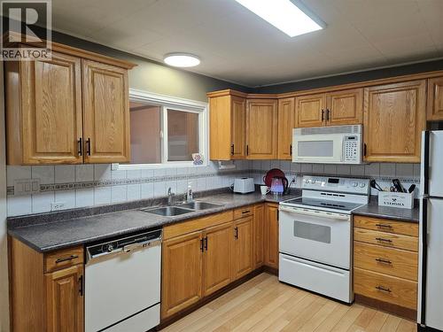 301 5Th Street Nw, Nakusp, BC - Indoor Photo Showing Kitchen With Double Sink