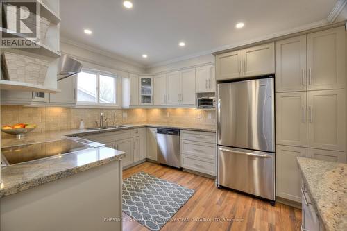 42 Culpepper Drive, Waterloo, ON - Indoor Photo Showing Kitchen With Double Sink