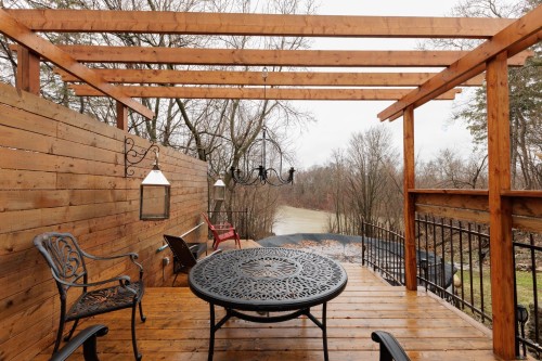 Cour - 94 Rue St-Pierre, Rigaud, QC - Outdoor With Deck Patio Veranda With Exterior