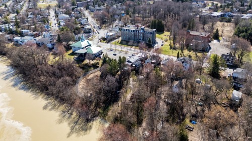 Photo aérienne - 94 Rue St-Pierre, Rigaud, QC - Outdoor With Body Of Water With View