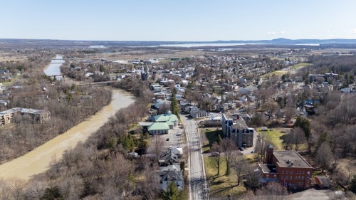 Photo aérienne - 94 Rue St-Pierre, Rigaud, QC - Outdoor With View