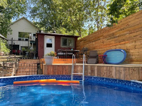 Piscine - 94 Rue St-Pierre, Rigaud, QC - Outdoor With Above Ground Pool