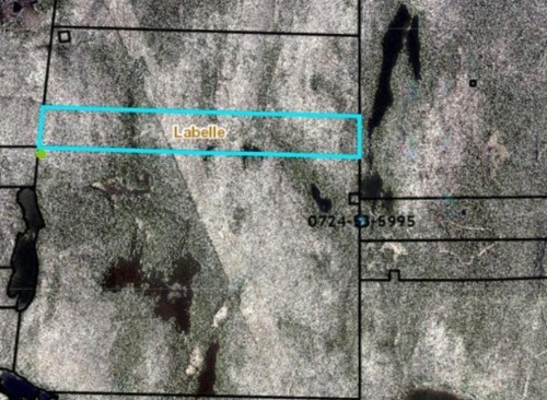 Plan (croquis) - Ch. Du Lac-Bélanger, Labelle, QC 