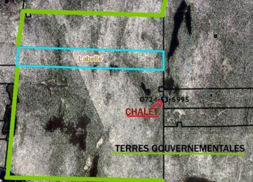 Plan (croquis) - Ch. Du Lac-Bélanger, Labelle, QC 