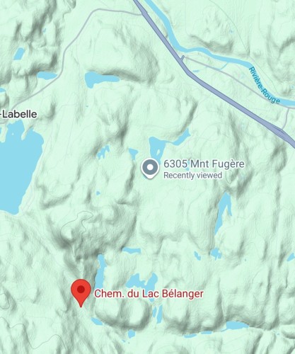 Vue d'ensemble - Ch. Du Lac-Bélanger, Labelle, QC 