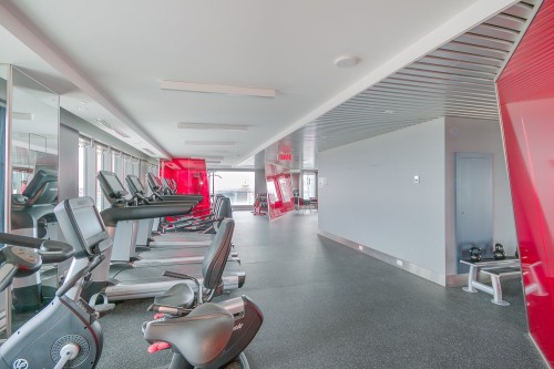 Exercise Room - 2610-405 Rue De La Concorde, Montréal (Ville-Marie), QC - Indoor Photo Showing Gym Room