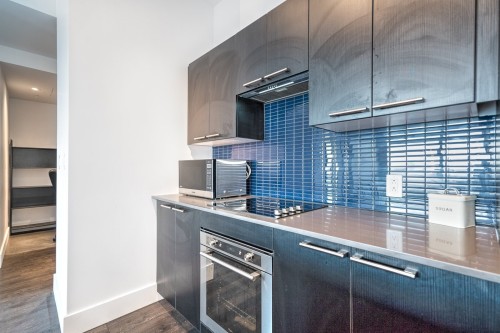 Kitchen - 2610-405 Rue De La Concorde, Montréal (Ville-Marie), QC - Indoor Photo Showing Kitchen