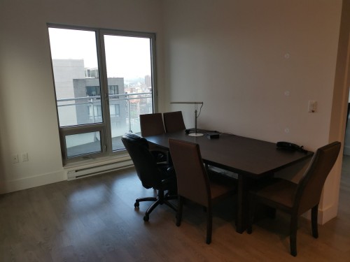 Dining Room - 2610-405 Rue De La Concorde, Montréal (Ville-Marie), QC - Indoor Photo Showing Office