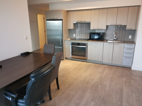 Dining Room - 2610-405 Rue De La Concorde, Montréal (Ville-Marie), QC - Indoor Photo Showing Kitchen