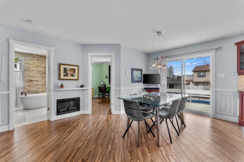 Salle à manger - 889 Rue Des Érables, Saint-Eustache, QC - Indoor With Fireplace