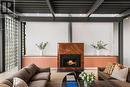 335 St Clair Avenue E, Toronto, ON  - Indoor Photo Showing Living Room With Fireplace 