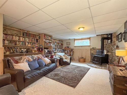 173038 60 (Kola) Road N, Virden, MB - Indoor With Fireplace