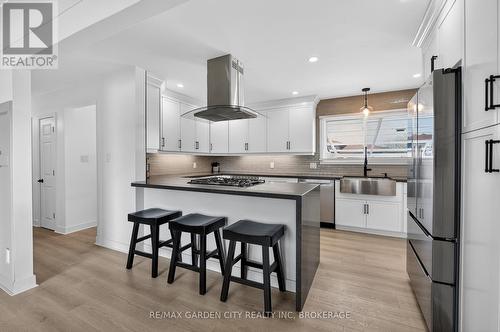 77 Balmoral Avenue, Welland (Lincoln/Crowland), ON - Indoor Photo Showing Kitchen