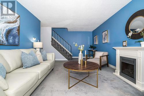 3 - 730 Cedar Street, Oshawa (Lakeview), ON - Indoor Photo Showing Living Room With Fireplace