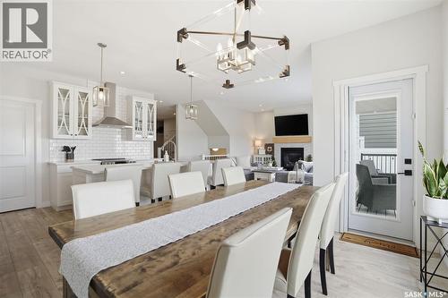 342 Stilling Manor, Saskatoon, SK - Indoor Photo Showing Dining Room