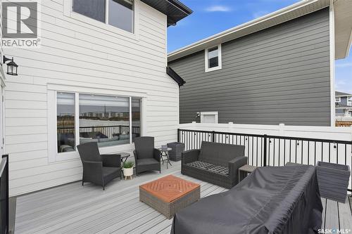 342 Stilling Manor, Saskatoon, SK - Outdoor With Deck Patio Veranda With Exterior