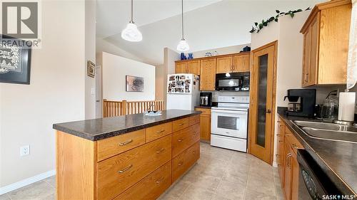 15B Downing Drive, Lanigan, SK - Indoor Photo Showing Kitchen With Double Sink