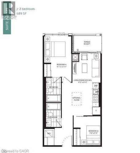 Floor plan - 4878 Powers Common Unit# 224, Burlington, ON - Other