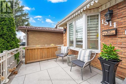 Updated front entrance - 1311 Underwood Drive, Mississauga, ON - Outdoor With Deck Patio Veranda With Exterior