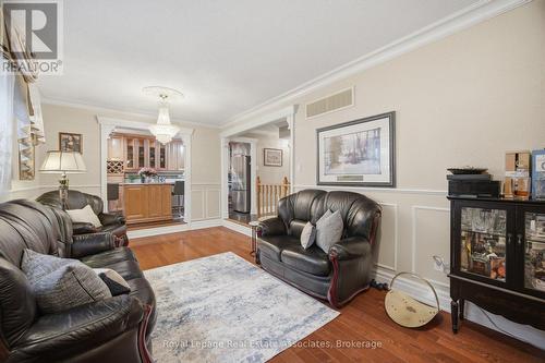 Sunken Family Room - 1311 Underwood Drive, Mississauga, ON - Indoor Photo Showing Living Room
