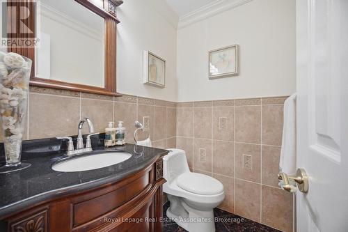 Main Floor Powder Room - 1311 Underwood Drive, Mississauga, ON - Indoor Photo Showing Bathroom