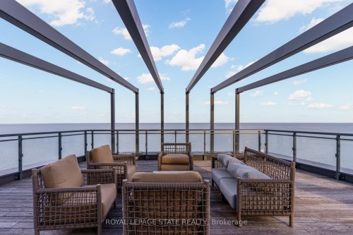 308-2060 Lakeshore Road, Burlington, ON - Outdoor With Body Of Water With Deck Patio Veranda With View With Exterior