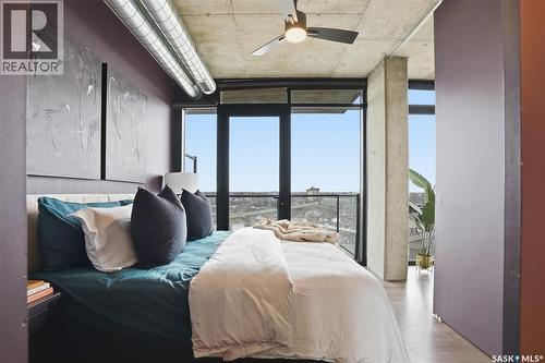 1505 490 2Nd Avenue S, Saskatoon, SK - Indoor Photo Showing Bedroom